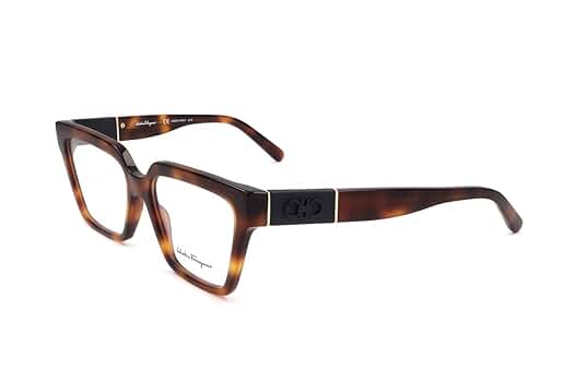 Amazon.com: FERRAGAMO Eyeglasses SF 2919 214 Tortoise